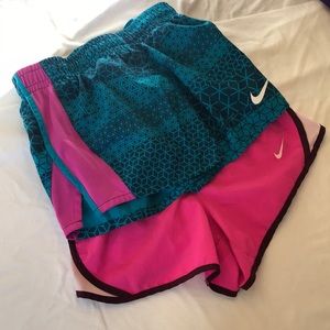 Girls Nike Dry fit shorts